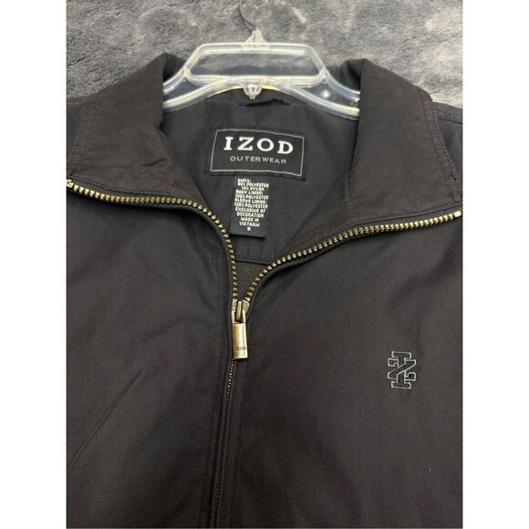 IZOD black zip-up jacket in Men’s Small - Picture 1 of 5